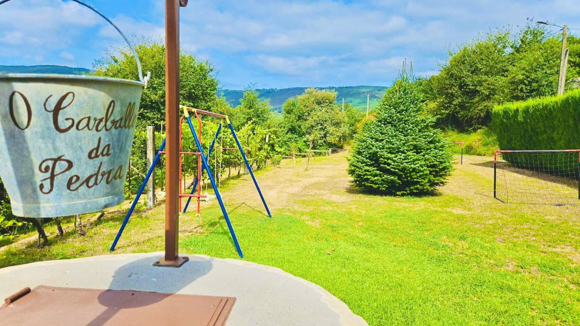 Casa Rural O Carballo Da Pedra La Caniza Dış mekan fotoğraf