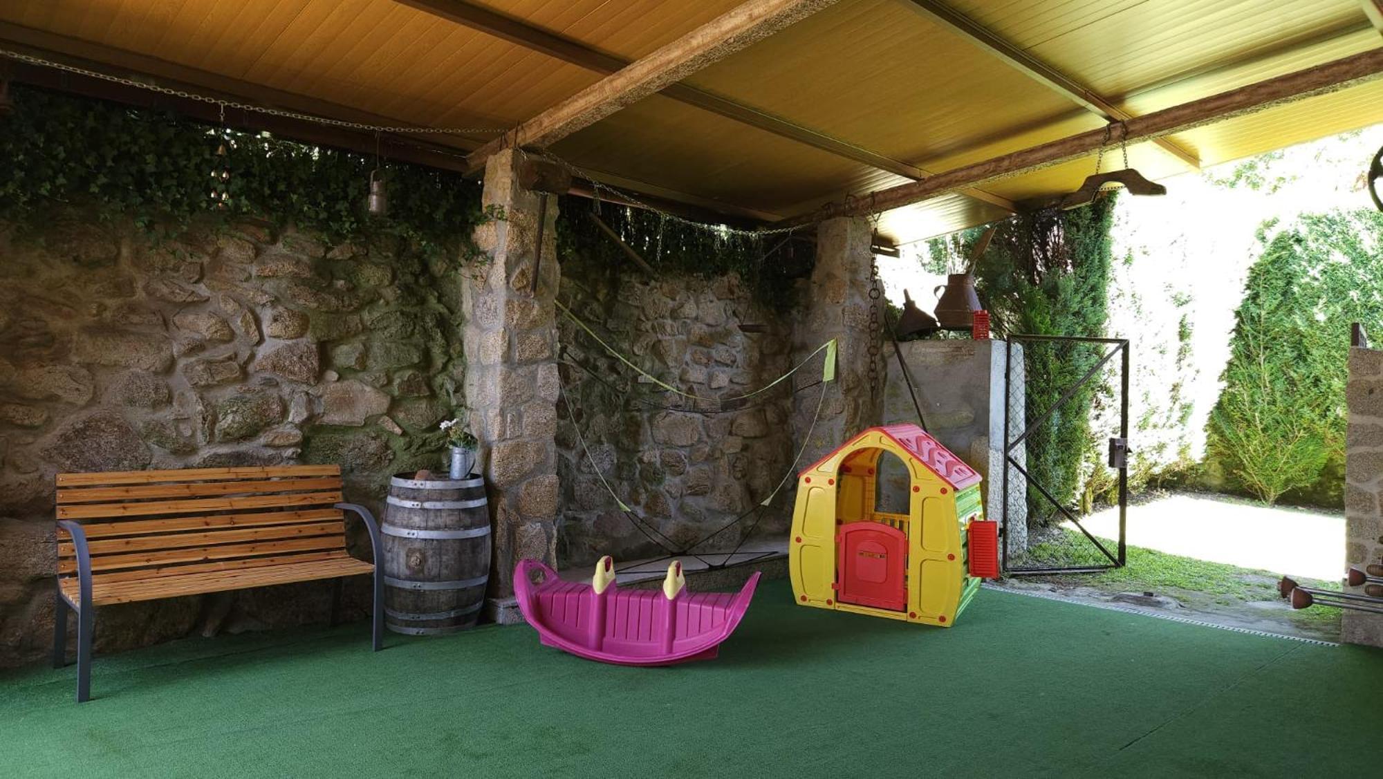 Casa Rural O Carballo Da Pedra La Caniza Dış mekan fotoğraf
